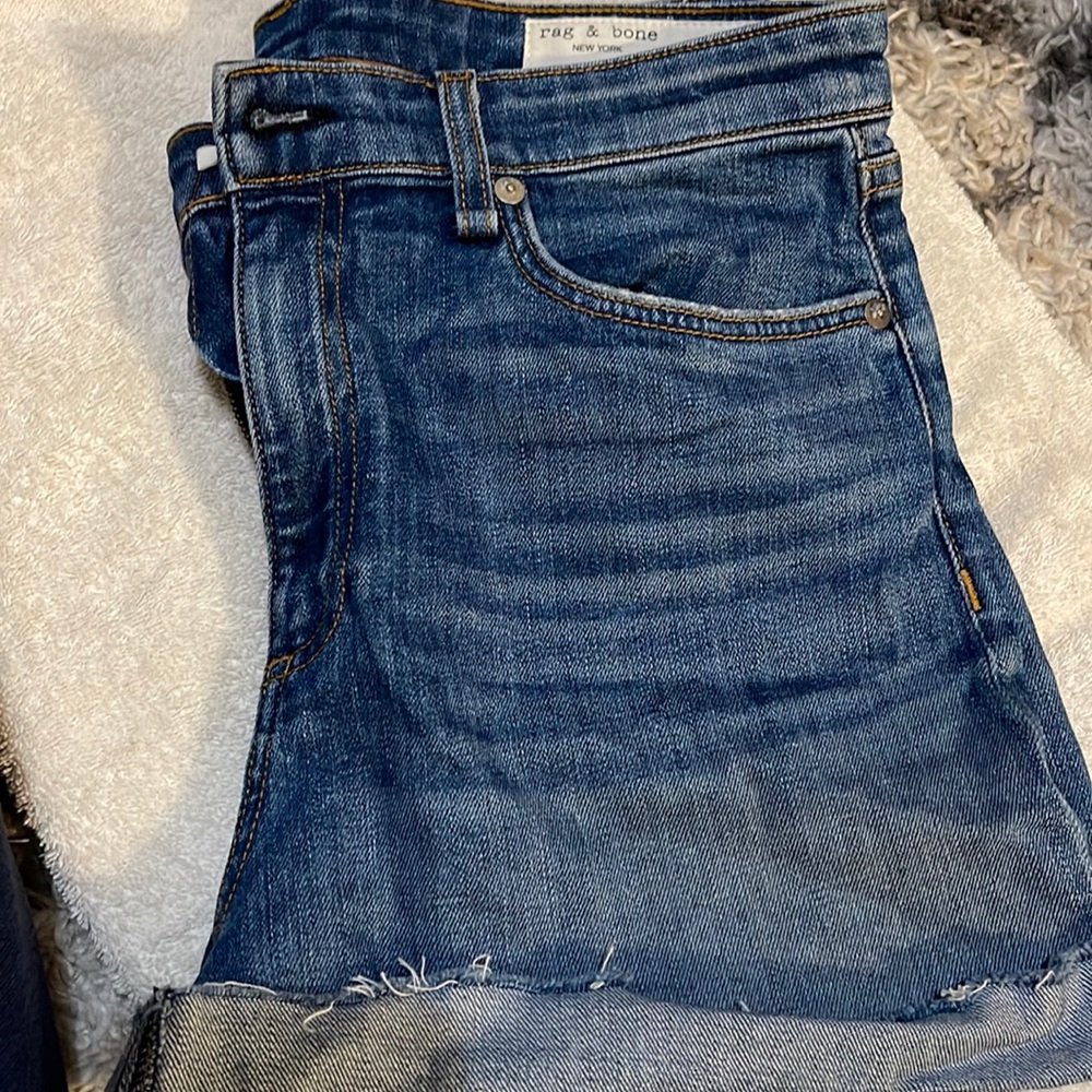 Rag and bone cutoff Jean shorts